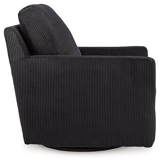 Icaman Swivel Accent Chair - Furniture 4 Less (Jacksonville, NC)