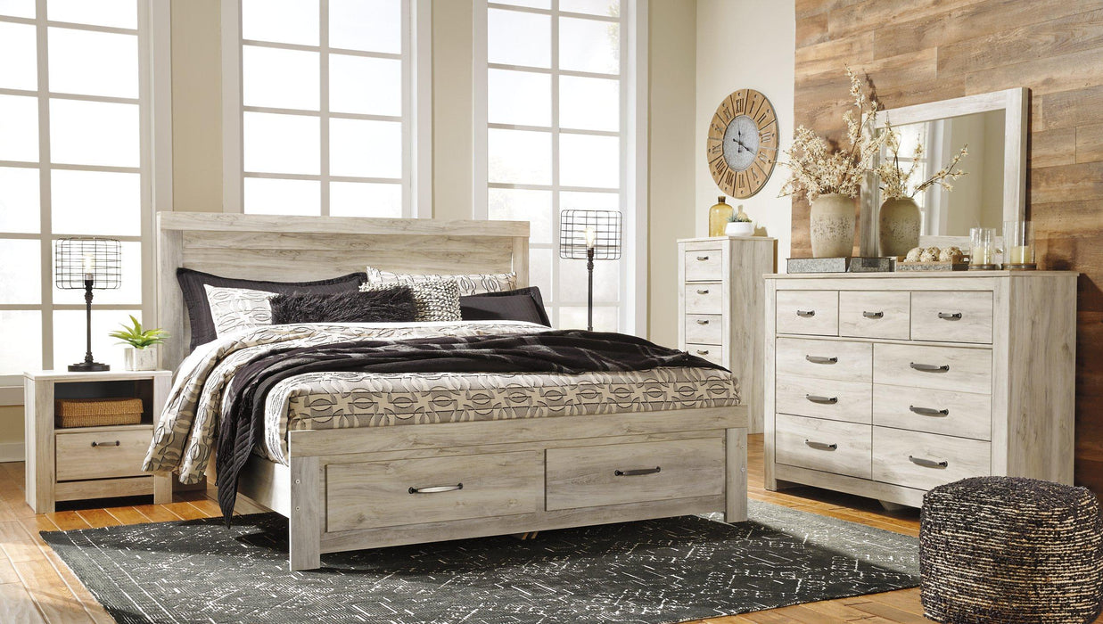 Bellaby Bed with 2 Storage Drawers - Furniture 4 Less (Jacksonville, NC)