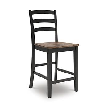 Wildenauer Counter Height Barstool - Furniture 4 Less (Jacksonville, NC)