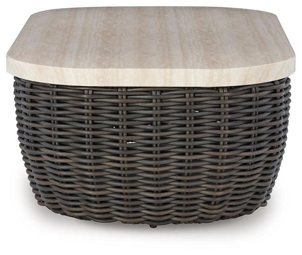 Kimora Outdoor Coffee Table - Furniture 4 Less (Jacksonville, NC)