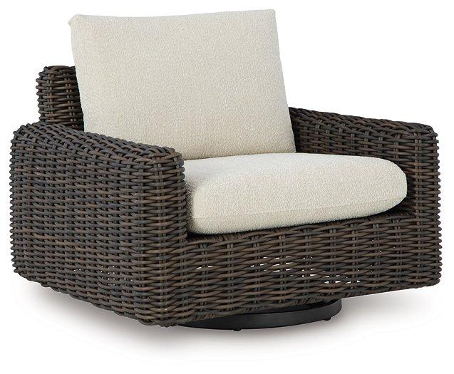 Kimora Outdoor Swivel Lounge Chair - Furniture 4 Less (Jacksonville, NC)