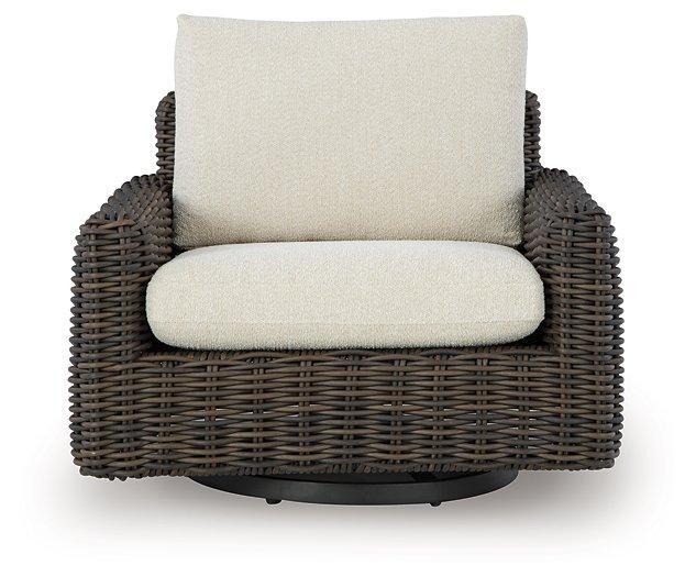 Kimora Outdoor Swivel Lounge Chair - Furniture 4 Less (Jacksonville, NC)