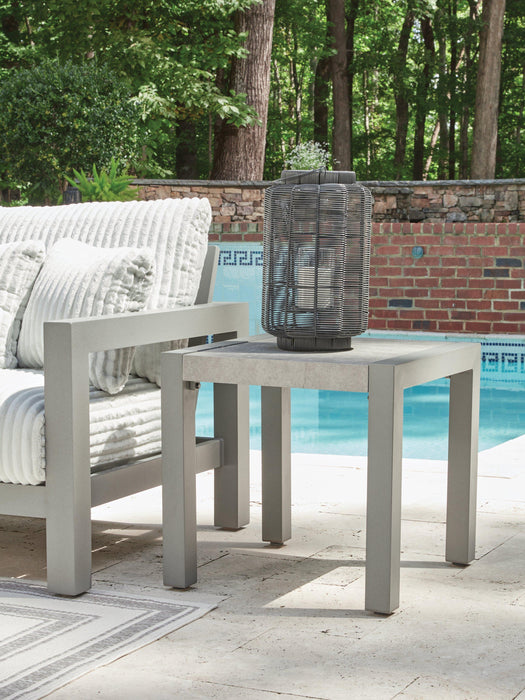 Hurley Park Outdoor End Table - Furniture 4 Less (Jacksonville, NC)