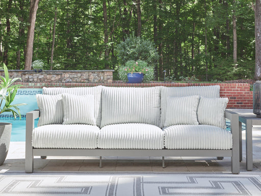 Hurley Park Outdoor Sofa with Cushion - Furniture 4 Less (Jacksonville, NC)