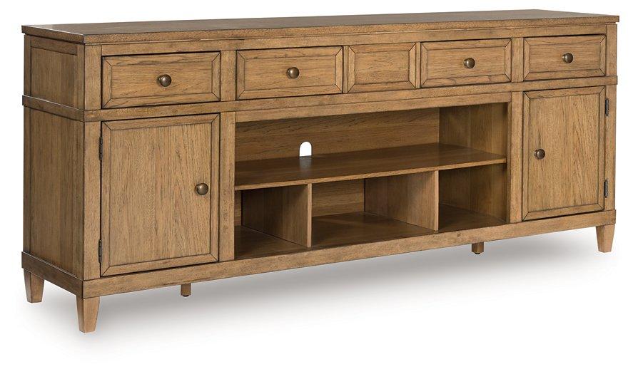 Sharlance 81" TV Stand - Furniture 4 Less (Jacksonville, NC)