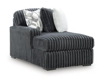 Midnight-Madness Sectional with Chaise - Furniture 4 Less (Jacksonville, NC)
