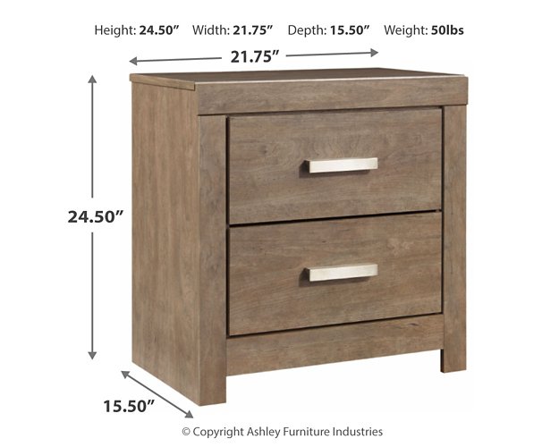 Culverbach Nightstand - Furniture 4 Less (Jacksonville, NC)