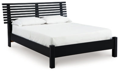 Danziar Queen Slat Bed - Furniture 4 Less (Jacksonville, NC)