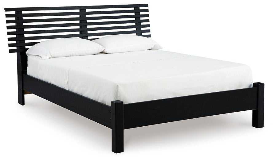 Danziar Slat Bed - Furniture 4 Less (Jacksonville, NC)
