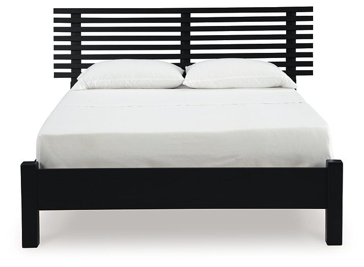 Danziar Slat Bed - Furniture 4 Less (Jacksonville, NC)