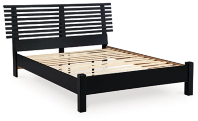 Danziar Queen Slat Bed - Furniture 4 Less (Jacksonville, NC)
