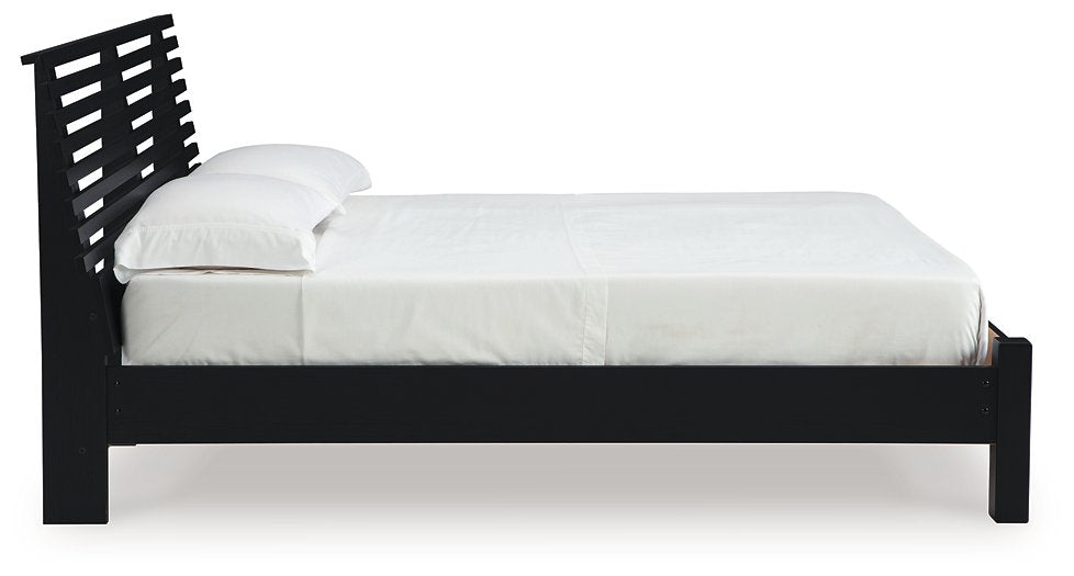 Danziar Slat Bed - Furniture 4 Less (Jacksonville, NC)