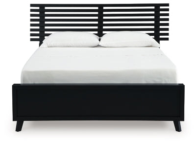Danziar Queen Slat Bed - Furniture 4 Less (Jacksonville, NC)
