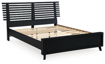 Danziar Queen Slat Bed - Furniture 4 Less (Jacksonville, NC)