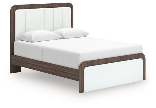 Kendanport Upholstered Bed - Furniture 4 Less (Jacksonville, NC)