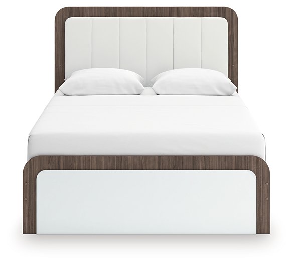 Kendanport Upholstered Bed - Furniture 4 Less (Jacksonville, NC)