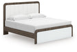 Kendanport Upholstered Bed - Furniture 4 Less (Jacksonville, NC)