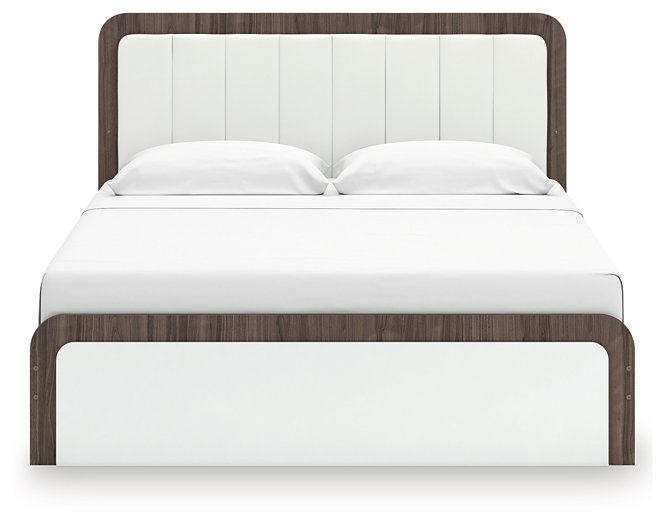 Kendanport Upholstered Bed - Furniture 4 Less (Jacksonville, NC)