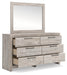Broachmyn Dresser and Mirror - Furniture 4 Less (Jacksonville, NC)