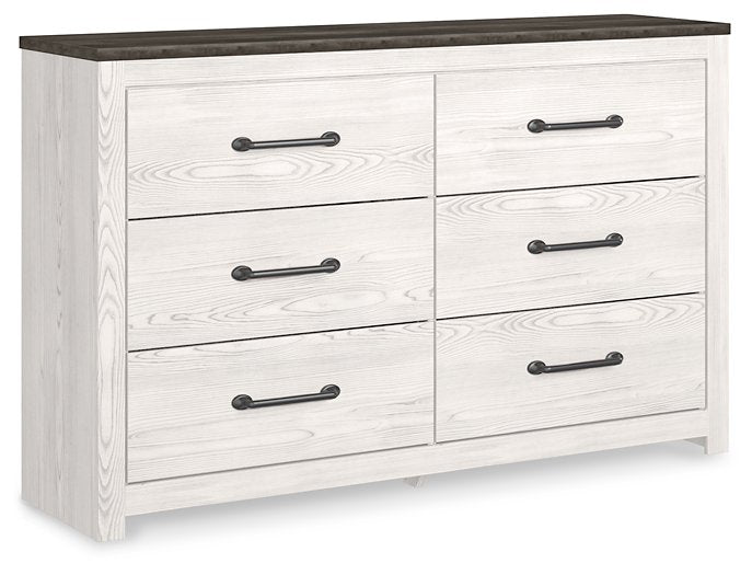 Gerridan Dresser and Mirror - Furniture 4 Less (Jacksonville, NC)