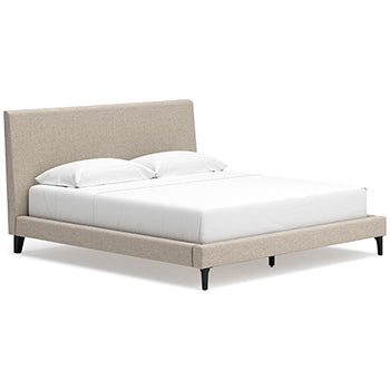 Cielden Upholstered Bed with Roll Slats - Furniture 4 Less (Jacksonville, NC)