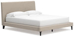 Cielden Upholstered Bed with Roll Slats - Furniture 4 Less (Jacksonville, NC)