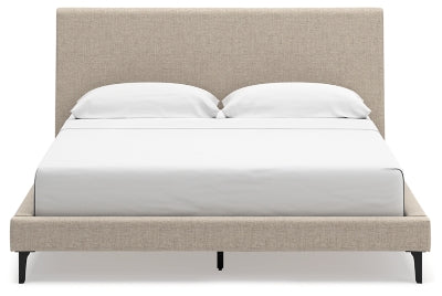 Cielden Upholstered Bed with Roll Slats - Furniture 4 Less (Jacksonville, NC)