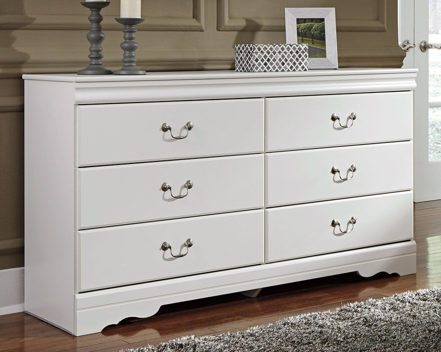 Anarasia Dresser and Mirror - Furniture 4 Less (Jacksonville, NC)