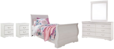Anarasia Bedroom Set - Furniture 4 Less (Jacksonville, NC)