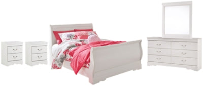 Anarasia Bedroom Set - Furniture 4 Less (Jacksonville, NC)