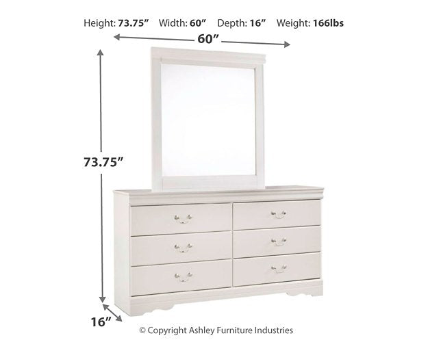 Anarasia Bedroom Set - Furniture 4 Less (Jacksonville, NC)