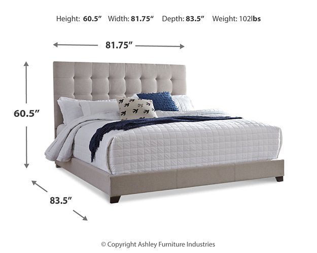 Dolante Upholstered Bed - Furniture 4 Less (Jacksonville, NC)