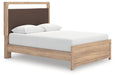 Kinlanni Upholstered Bed - Furniture 4 Less (Jacksonville, NC)