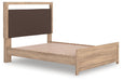 Kinlanni Upholstered Bed - Furniture 4 Less (Jacksonville, NC)