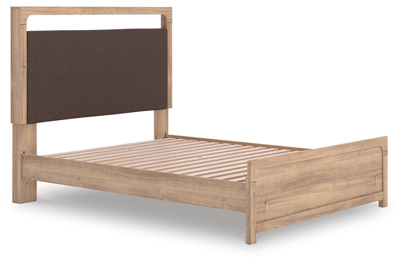 Kinlanni Upholstered Bed - Furniture 4 Less (Jacksonville, NC)