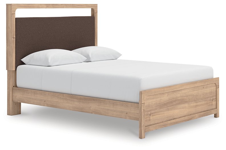 Kinlanni Upholstered Bed - Furniture 4 Less (Jacksonville, NC)