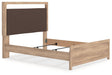 Kinlanni Upholstered Bed - Furniture 4 Less (Jacksonville, NC)
