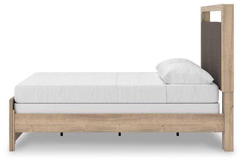 Kinlanni Upholstered Bed - Furniture 4 Less (Jacksonville, NC)