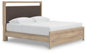 Kinlanni Upholstered Bed - Furniture 4 Less (Jacksonville, NC)