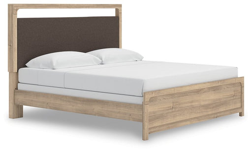 Kinlanni Upholstered Bed - Furniture 4 Less (Jacksonville, NC)