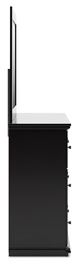 Maribel Dresser and Mirror - Furniture 4 Less (Jacksonville, NC)