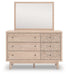 Arloster Dresser and Mirror - Furniture 4 Less (Jacksonville, NC)