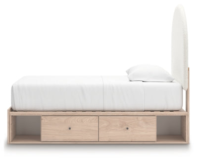 Arloster Upholstered Bed - Furniture 4 Less (Jacksonville, NC)