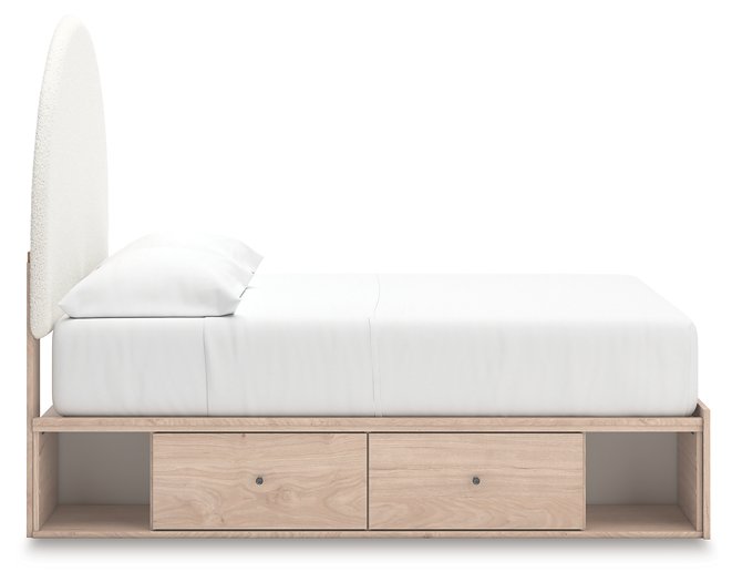 Arloster Upholstered Bed - Furniture 4 Less (Jacksonville, NC)