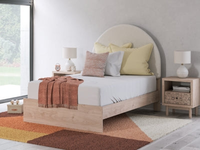 Arloster Upholstered Bed - Furniture 4 Less (Jacksonville, NC)