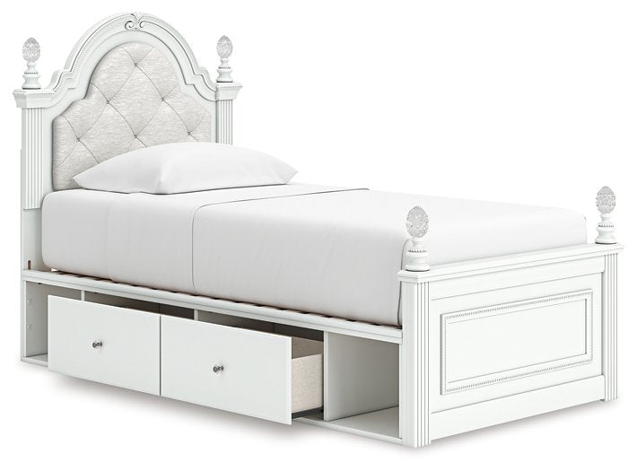 Kozlani Upholstered Bed - Furniture 4 Less (Jacksonville, NC)