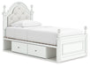 Kozlani Upholstered Bed - Furniture 4 Less (Jacksonville, NC)