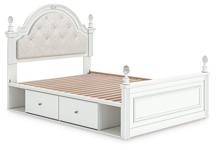 Kozlani Upholstered Bed - Furniture 4 Less (Jacksonville, NC)