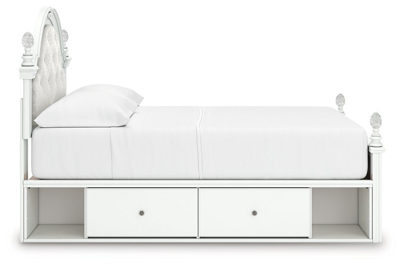 Kozlani Upholstered Bed - Furniture 4 Less (Jacksonville, NC)