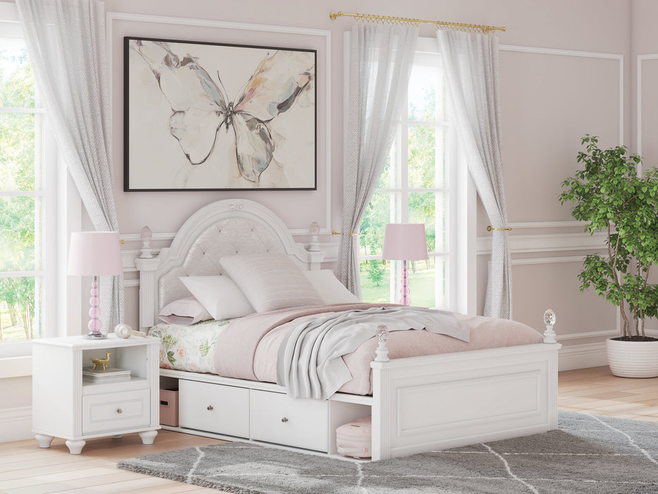 Kozlani Upholstered Bed - Furniture 4 Less (Jacksonville, NC)
